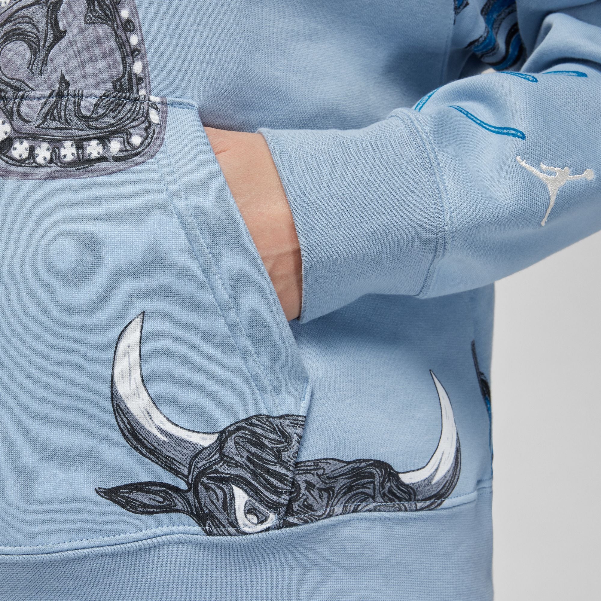 Brooklyn Long Sleeve Fleece Hoodie - Image 5