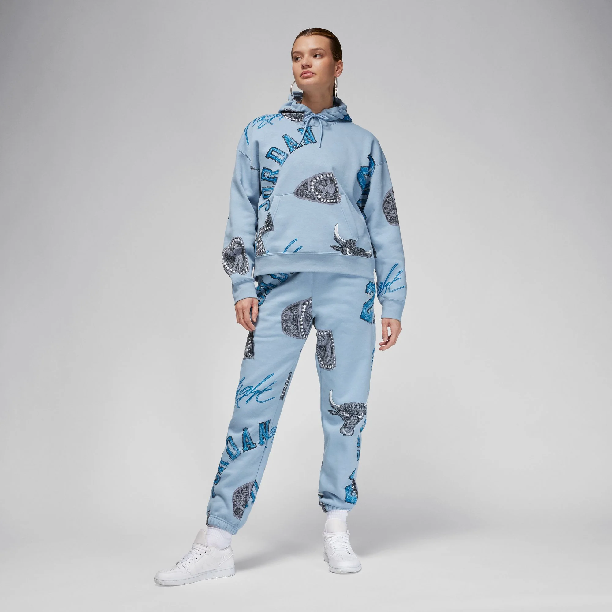 Brooklyn Long Sleeve Fleece Hoodie - Image 7