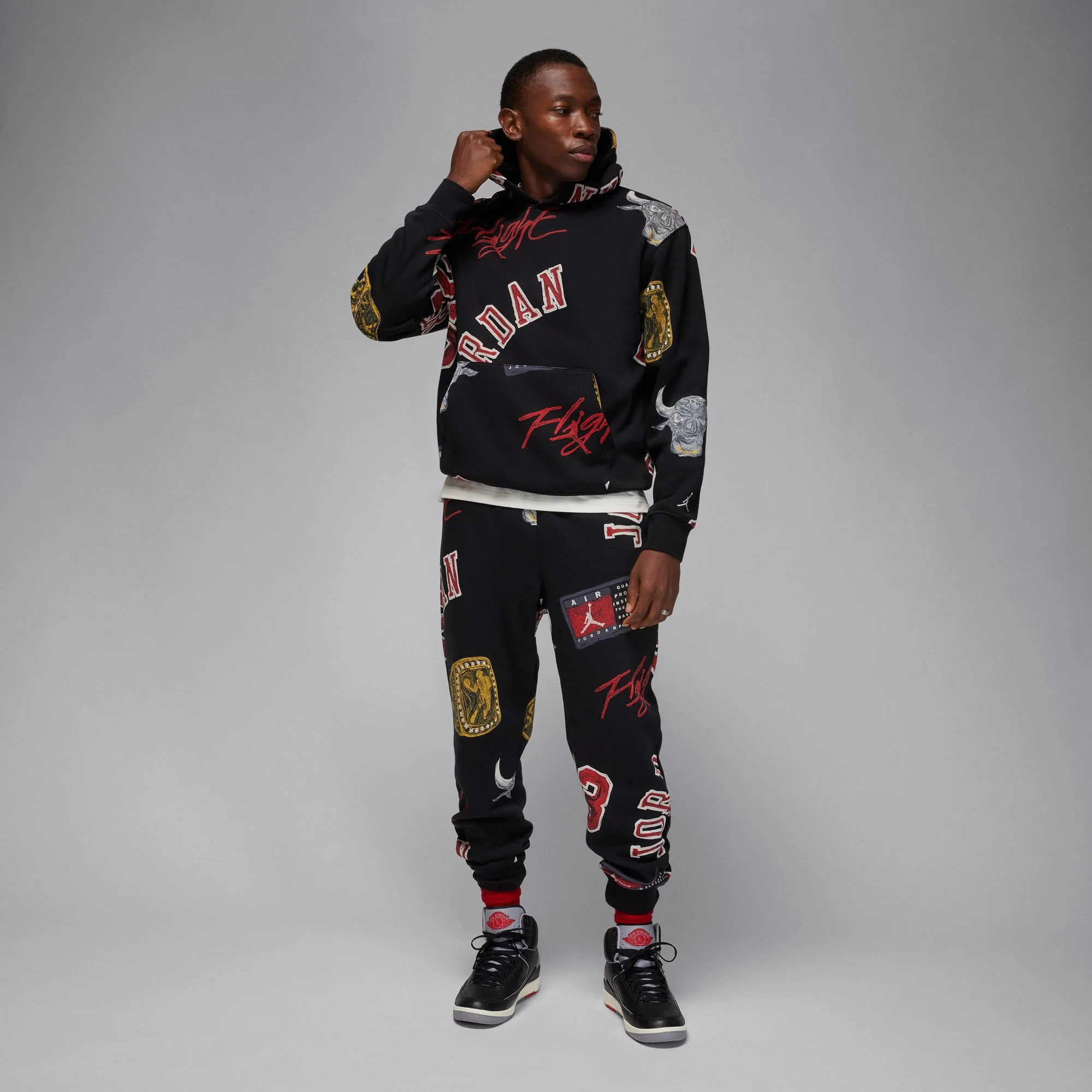 Essentials Fleece Pulover Pullover Hoodie - Image 6