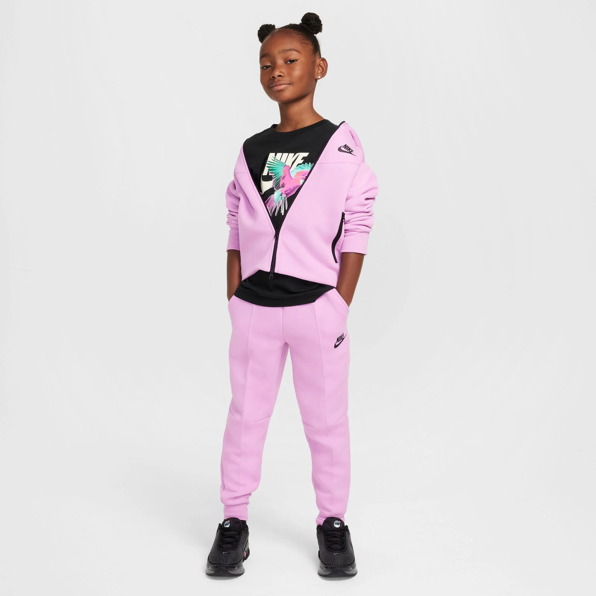 Kid Nsw Tech Fleece Full zip Hoodie - Image 3