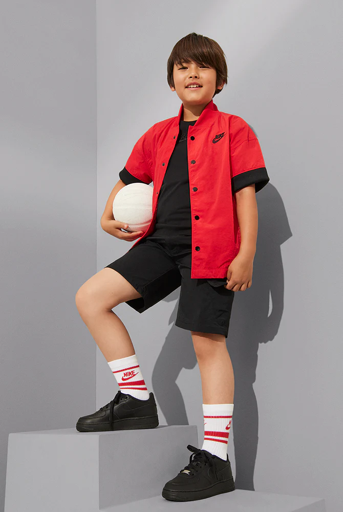 Air Force 1 LE Triple Black GS - Image 8