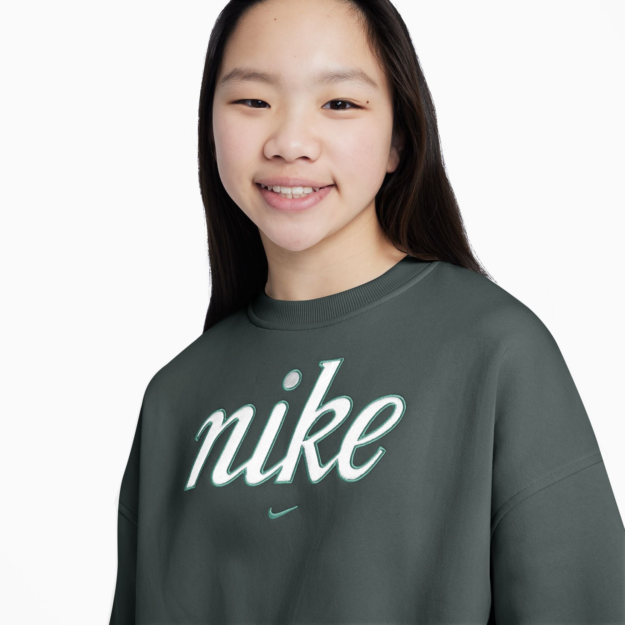 Club Fleece Boxy Crewneck - Image 3